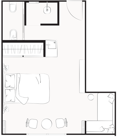 Summit Junior Suite Floor Plan